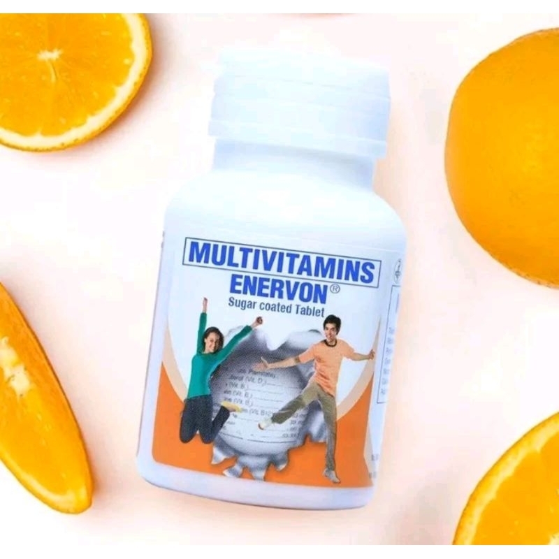 Enervon Multivitamins 30 tablets Sugar Coated Shopee Philippines