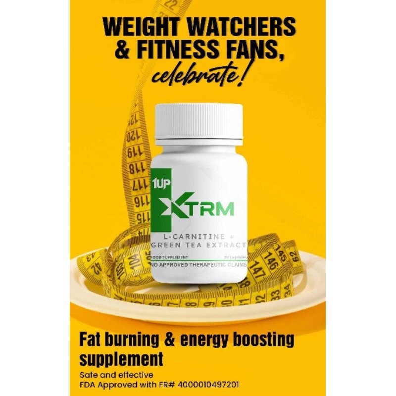 1Up XTRM LCarnatine and Green Tea Extract (FAT BURNING) Shopee Philippines
