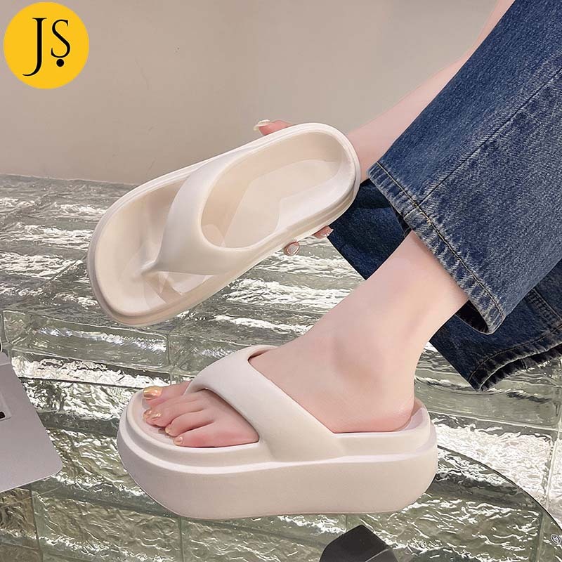 Julyya Slippers for Women Sandals Thick Sole Slippers 7cm | Shopee ...