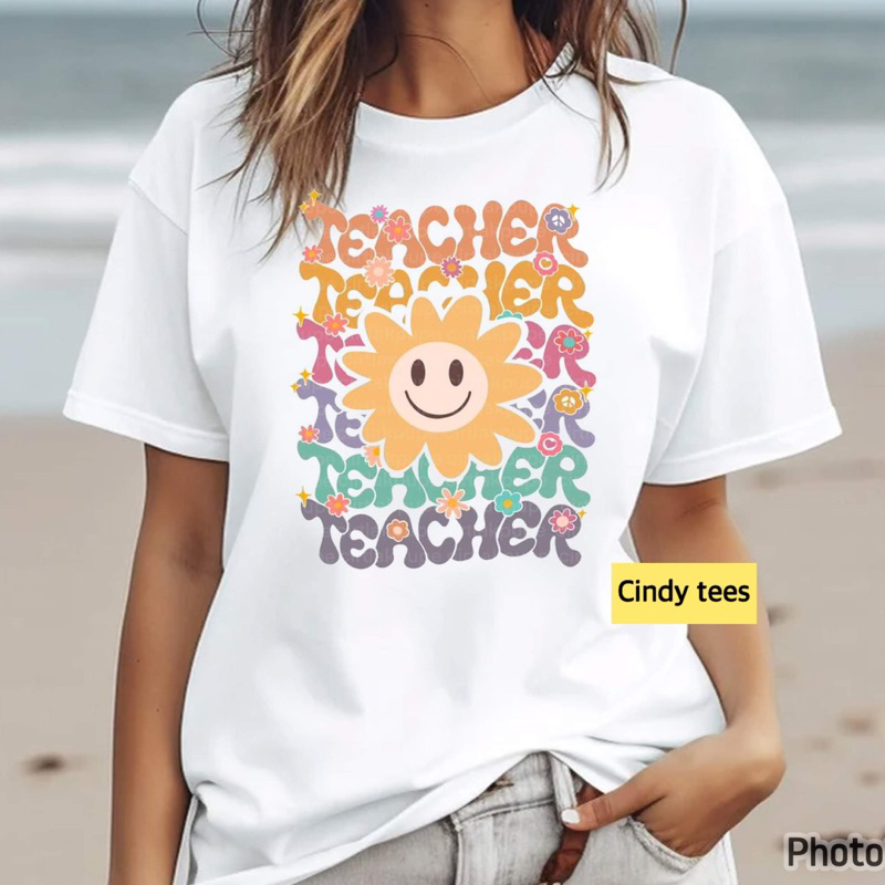 TEACHER GRAPHIC TEES TSHIRT STATEMENT MINIMALIST AESTHETIC SHIRT SUPER