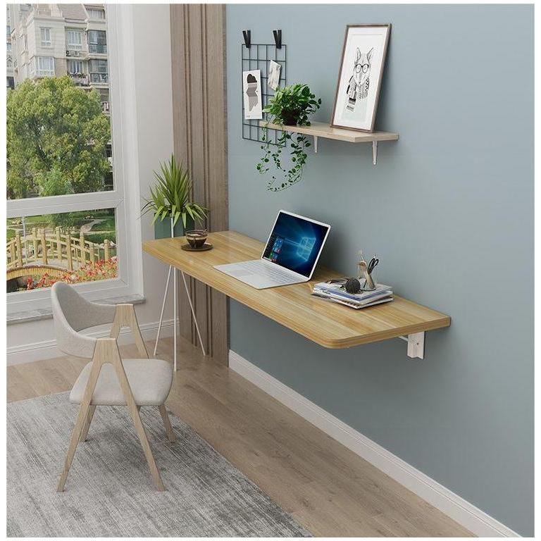 Foldable Table Wallmounted Table Computer Desk Kitchen Desktop Table