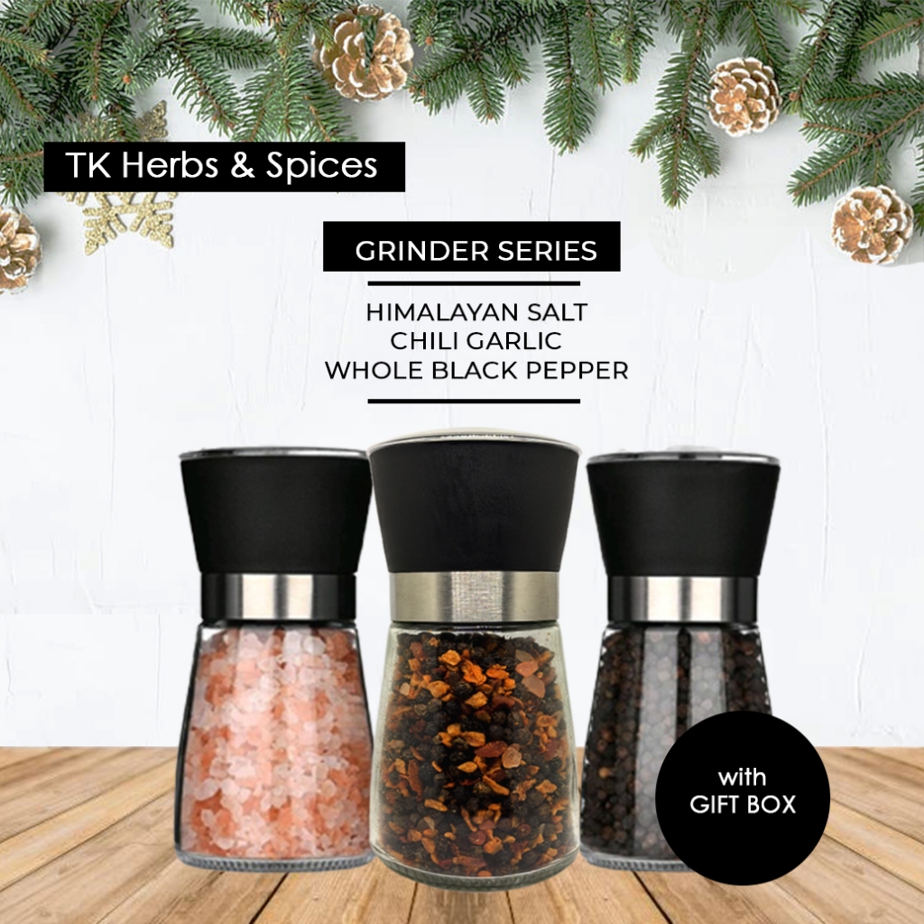 Grinder Series/ Himalayan Grinder, Pepper Grinder & Chili Garlic