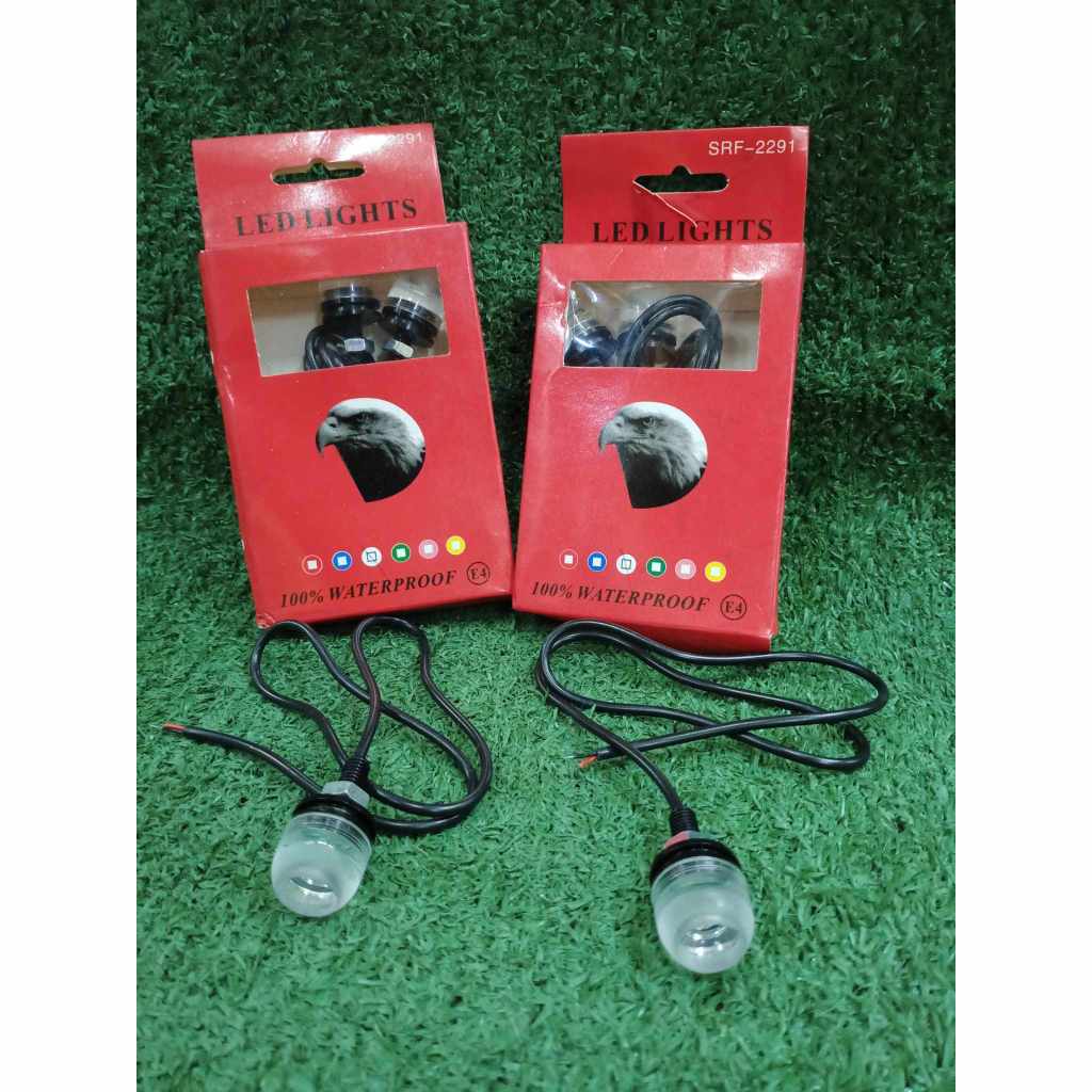 10PCS 23MM Car Led Eagle Eye Light DRL Daytime Running Lights LED 12V Backup Rev