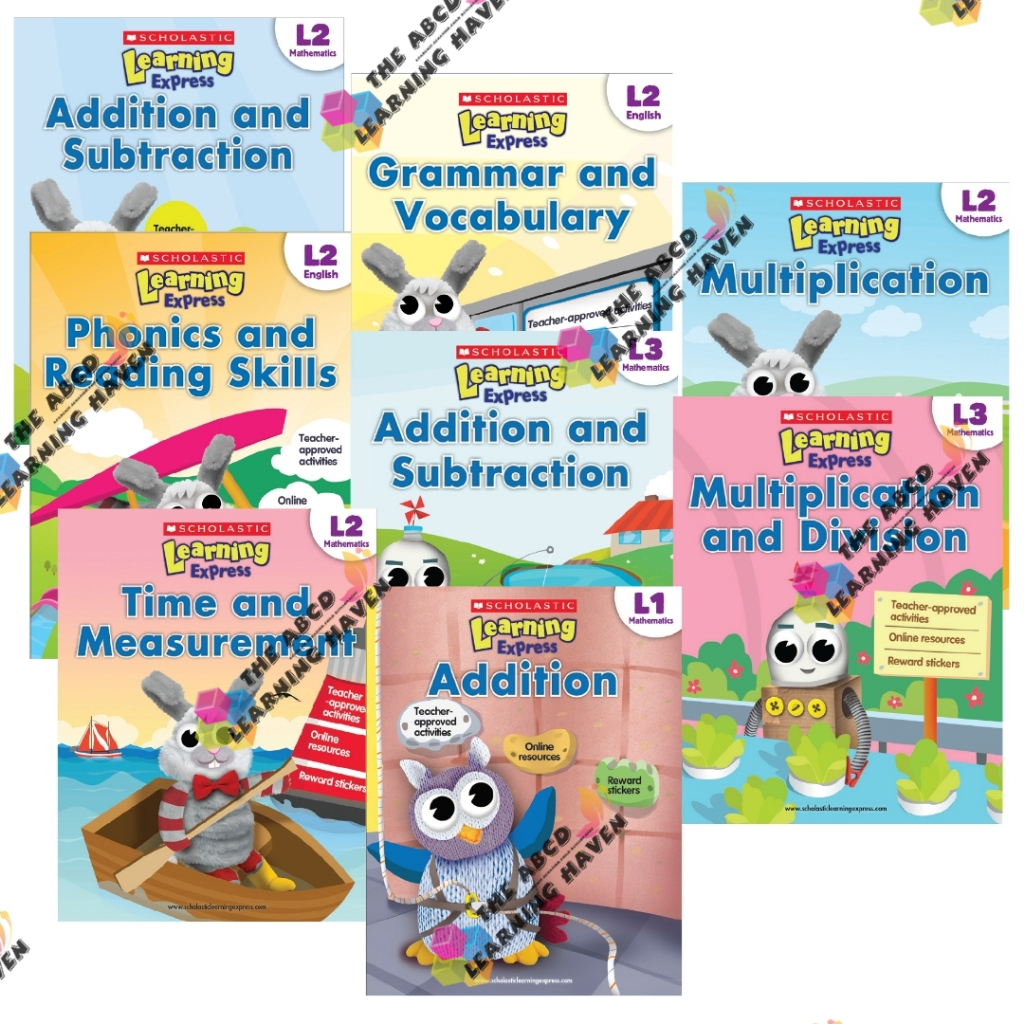 Scholastic Learning Express Grade 1 Grade 2 Grade 3 | Shopee Philippines