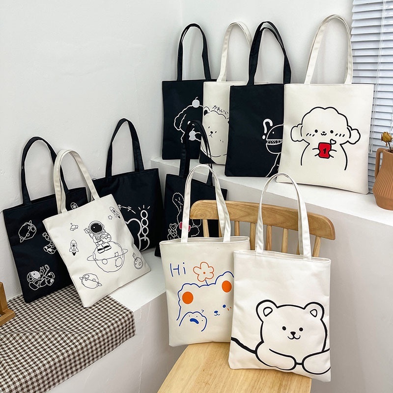 cartoon tote bag - Best Prices and Online Promos - Oct 2026 | Shopee ...