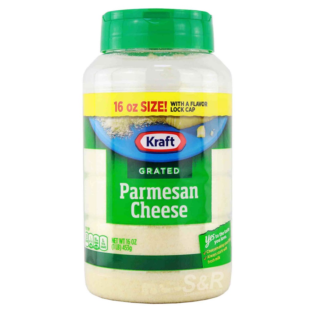 Kraft Grated Parmesan Cheese 453g Shopee Philippines