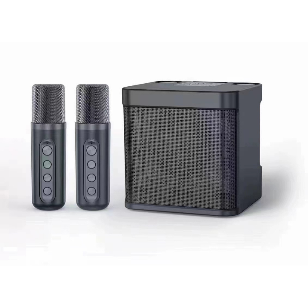 3D stereo speaker portable wireless Bluetooth dual microphone speaker ...