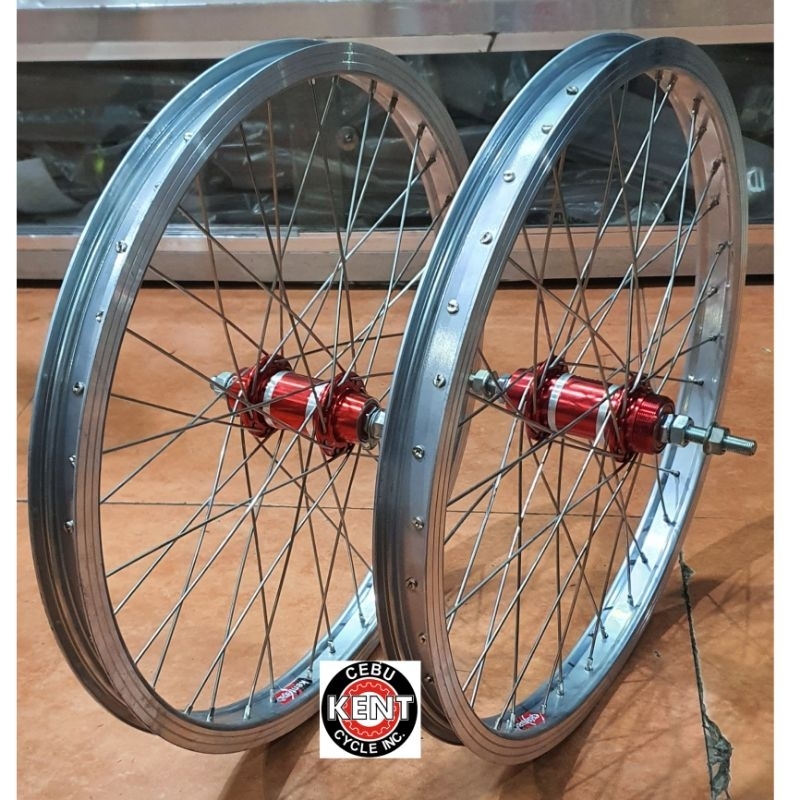 Kent RX5 Alloy sealed bearing Bmx Front Rear Wheelset 20