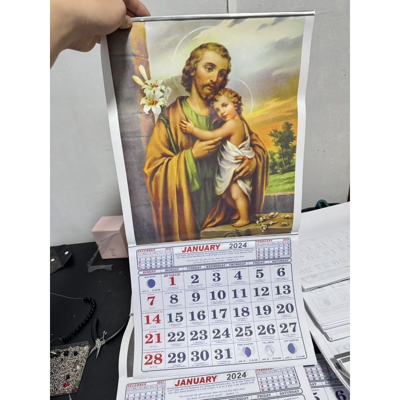 St. Joseph Calendar 2024 (Budget price) Shopee Philippines