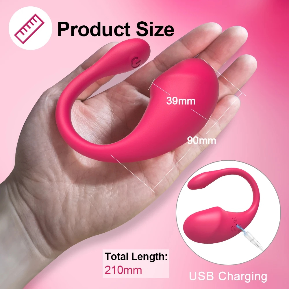 Long Distance Remote control sex toys dildo 10 frequency clitoral ...