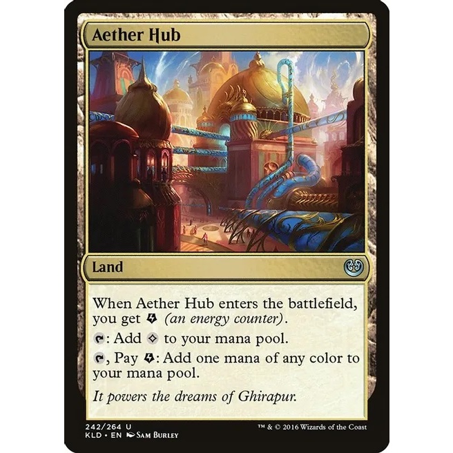 Mtg Magic The Gathering Aether Hub Kaladesh Kld Shopee Philippines