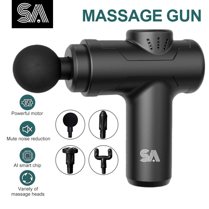 SA Massage Gun Massanger High Power Body Muscle Relaxing Pain Relief ...