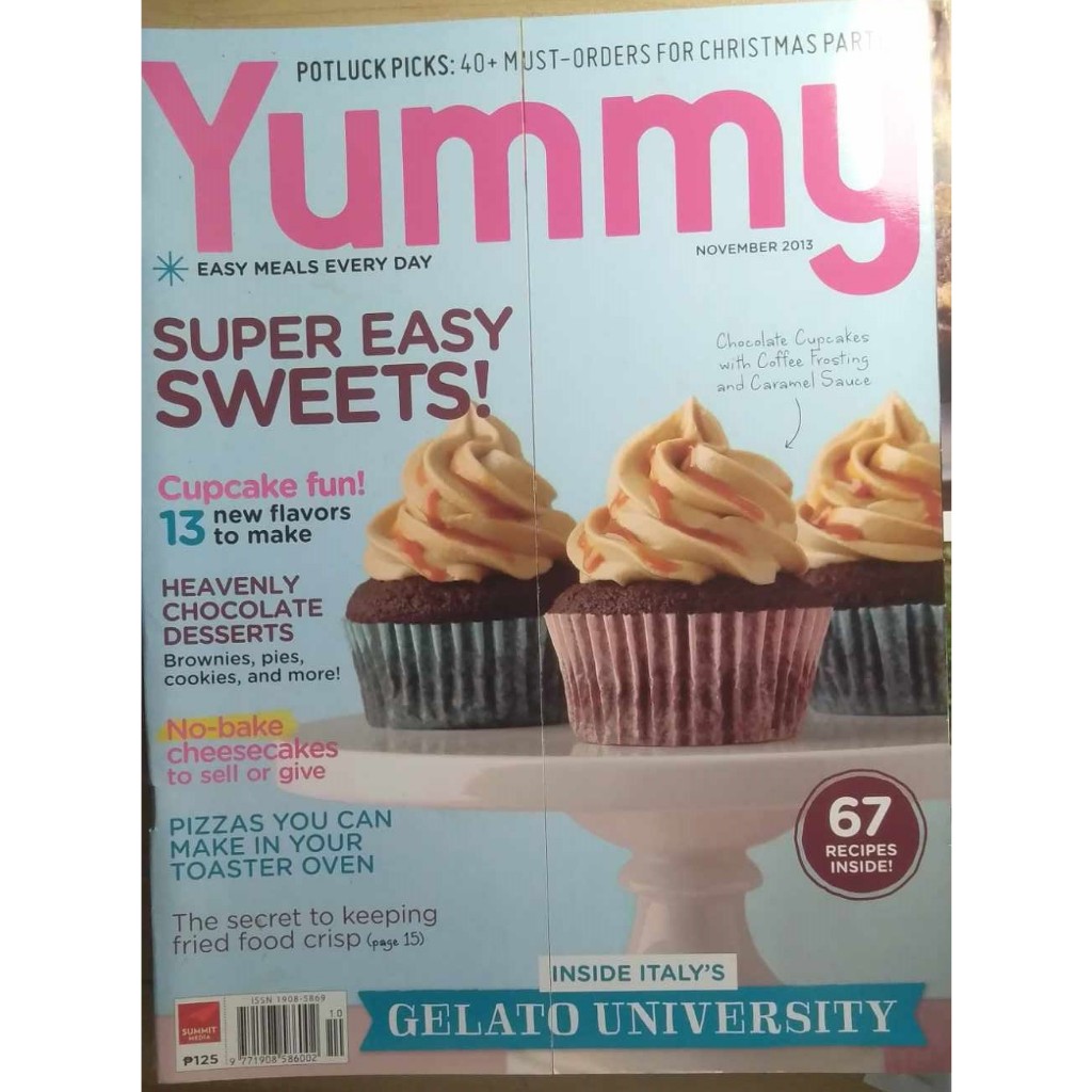Yummy Magazines (Secondhand but like Brandnew) Shopee Philippines
