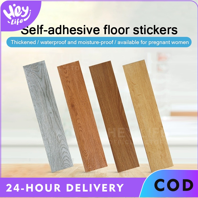 Vinyl Floor Sticker Self ,Adhesive Pvc Tiles Floor Waterproof Wood ...