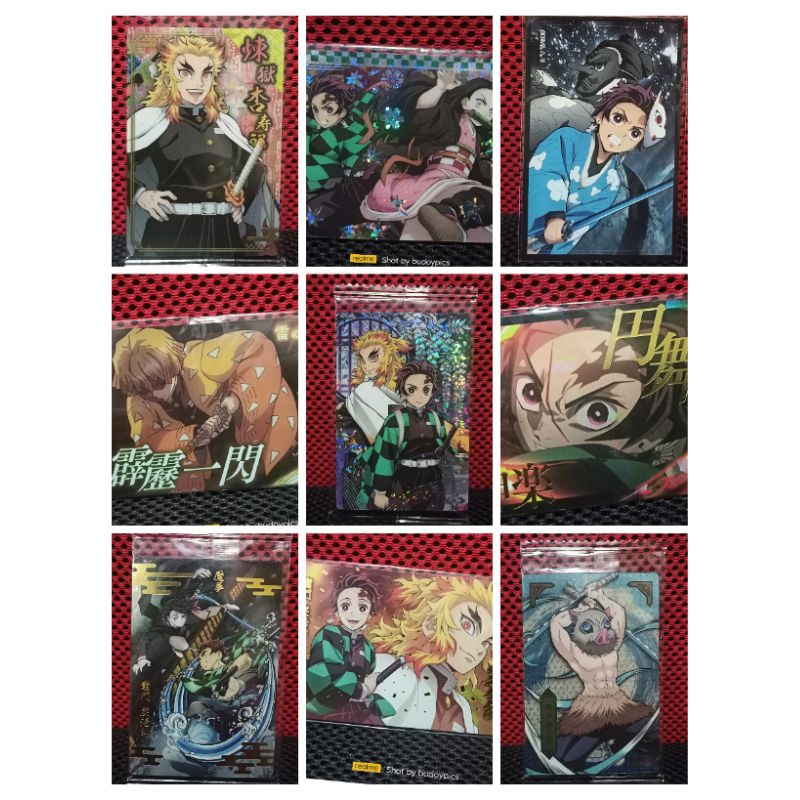 Bandai Sega Kimetsu no Yaiba Demon Slayer Assorted Merch Cards, Poster ...