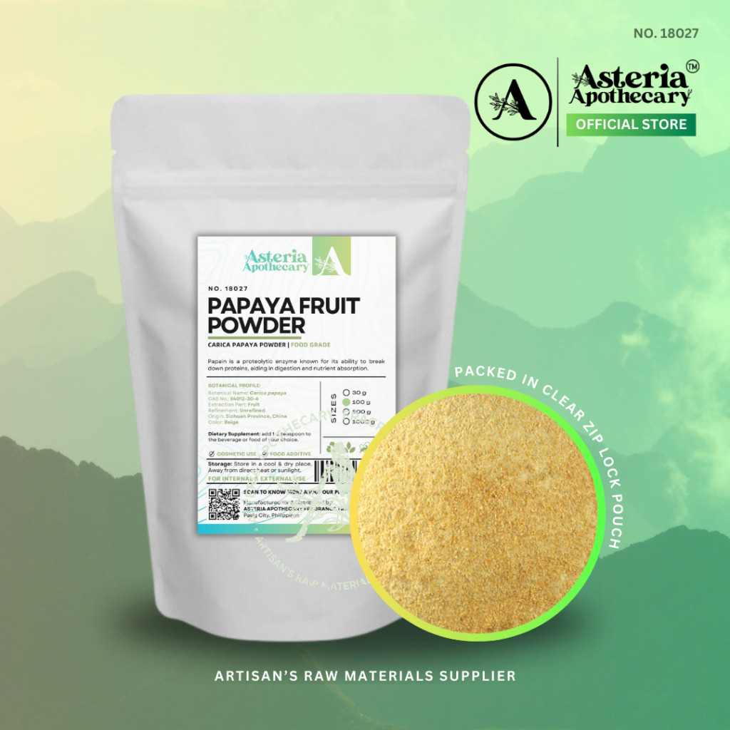 Papaya Fruit Powder 30g & 100g Asteria Apothecary Shopee Philippines