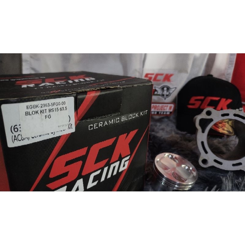 SCK Ceramic Block Kit 63.5mm (GTR150/RS150/CBR150r) | Shopee Philippines