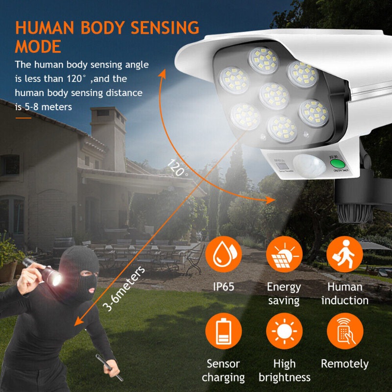 Wireless Wifi IP Camera CCTV Outdoor Waterproof Night Vision HD 1080P ...