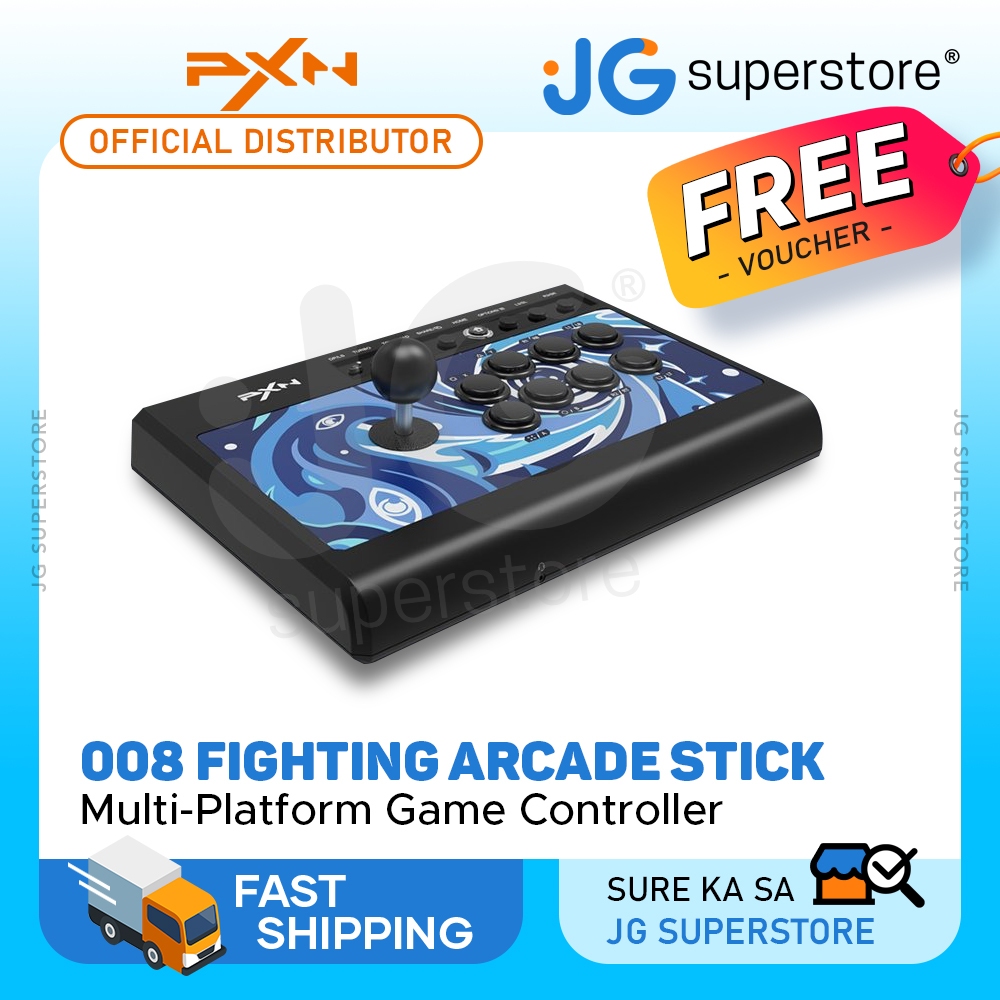 PXN 008 Gaming Arcade Stick (Plug & Play) Multi-Platform Game Classic ...