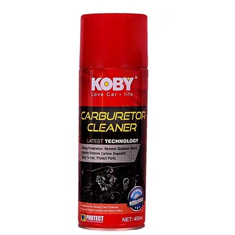 KOBY CARBURETOR CLEANER (450ML) | Shopee Philippines