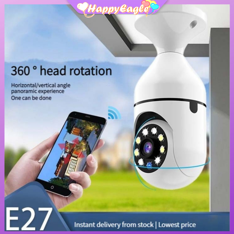 Cctv camera 2024 bulb type