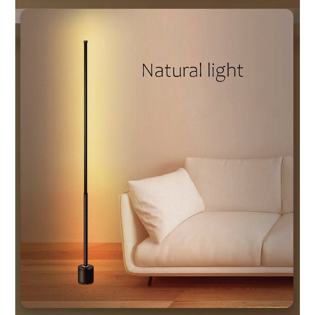 Floor Lamp Corner Lamp Vertical Bedside Lamp Eye Protection Atmosphere