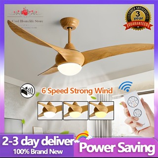 Nordic Ceiling Fan Light 52 Inch Inverter Chandelier Fans Lights 3 ...