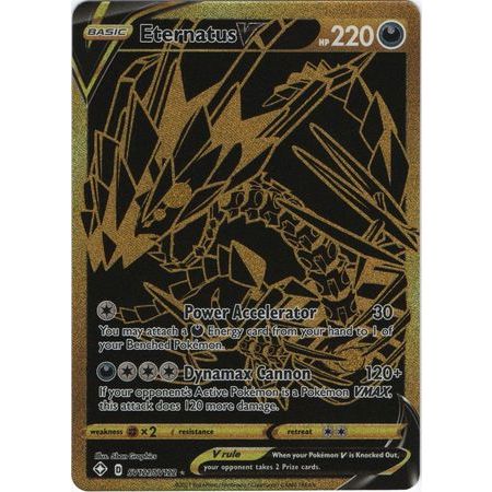 Eternatus V SV121/SV122 - Carta Pokemon Segreta Rara (Shining Fates) + Toploader TitanCards® - 4