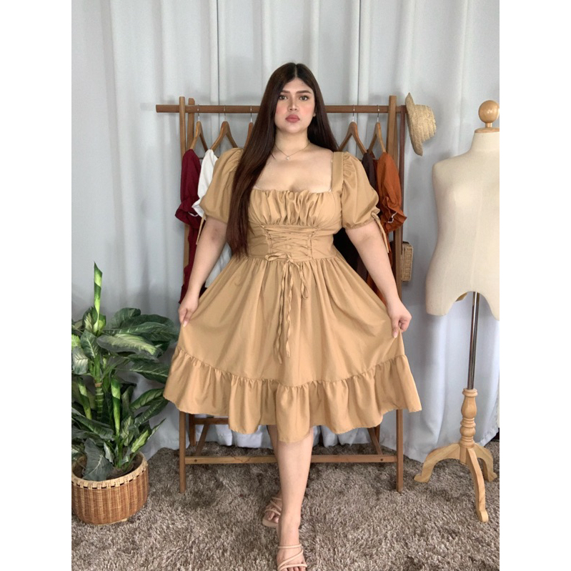 corset dress philippines PLUS SIZE: NICOLE CORSET DRESS