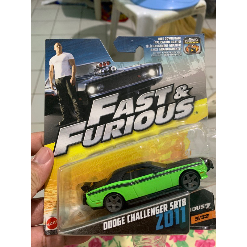 mattel fast n furious dodge challenger srt8 | Shopee Philippines