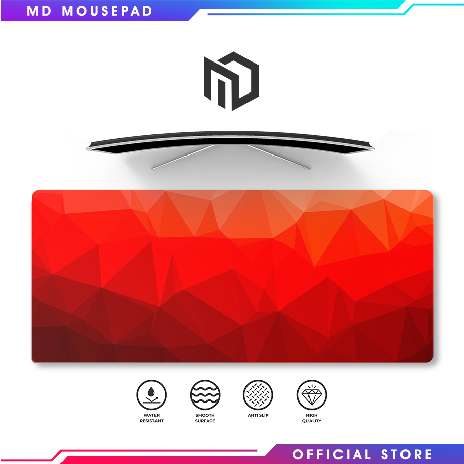 MD Mousepad Geometric Extended Large Gaming Mouse pad Shopee