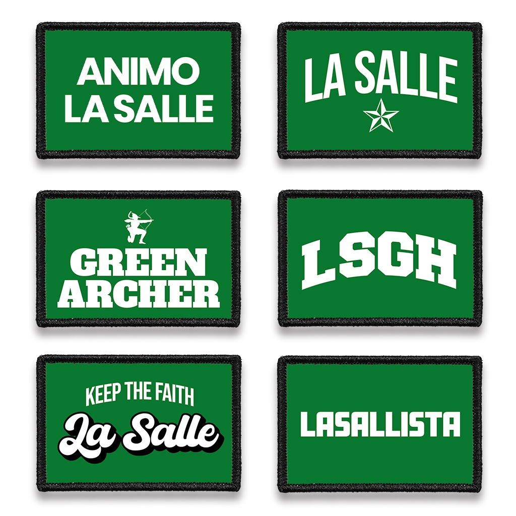 DLSU - Removable Patches - Hook & Loop - Magic Tape | Shopee Philippines