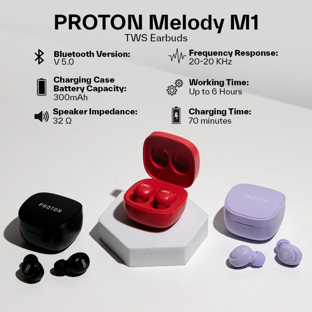 Proton Melody M1 TWS Earbuds Shopee Philippines