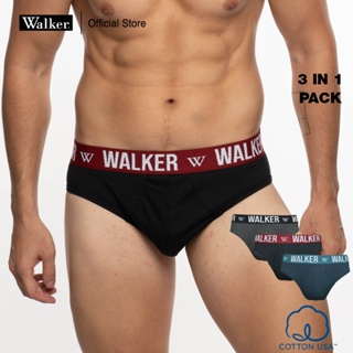 Buy Walker Underwear Low Rise Cotton Comfort Brief Tripack 2024 Online