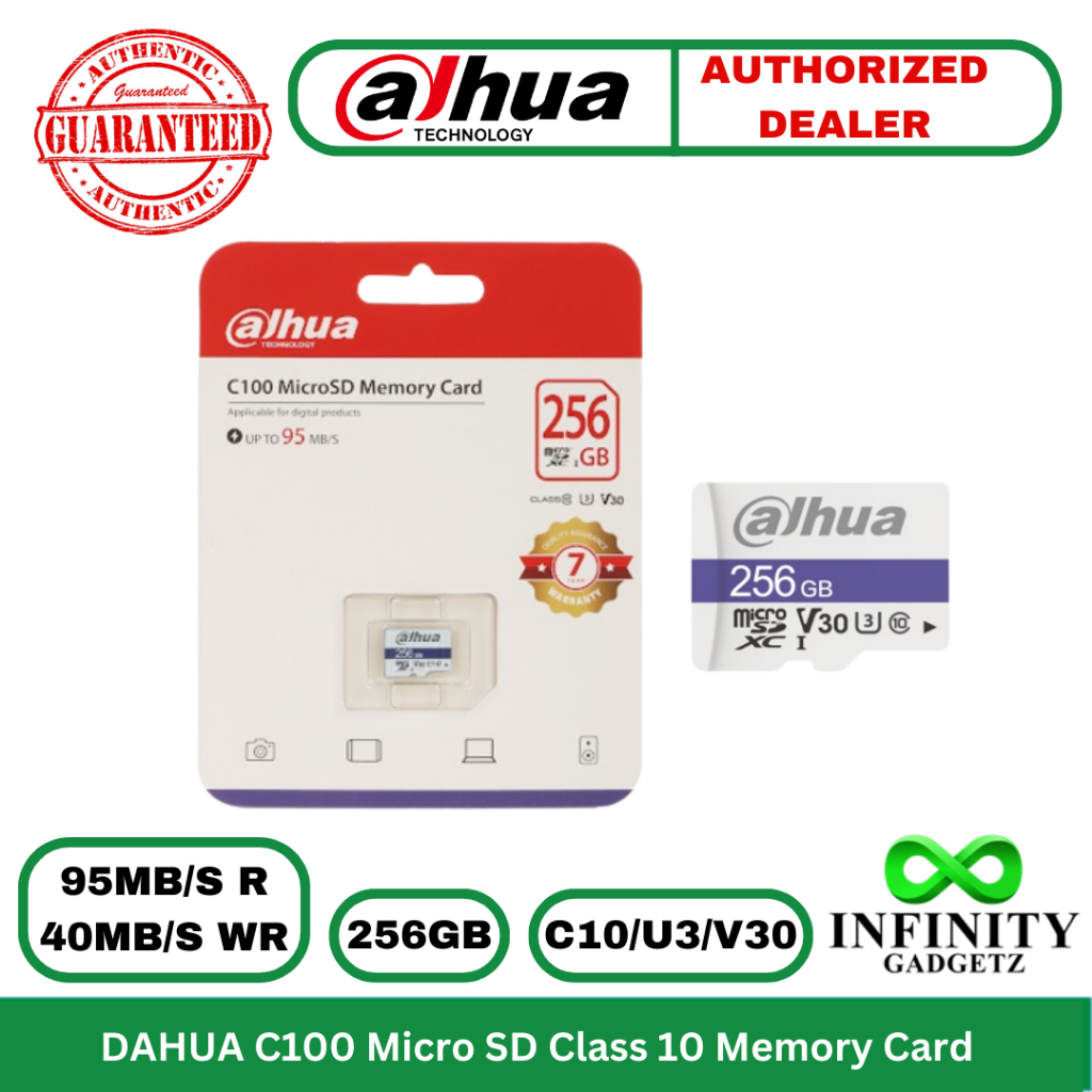 Dahua C100 MicroSD 32GB - Scheda Di Memoria Ad Alta Affidabilità Per Smartphone, Action Cam E Droni, Classe 10, Ideale Per Archiviazione Video E Dati - 6