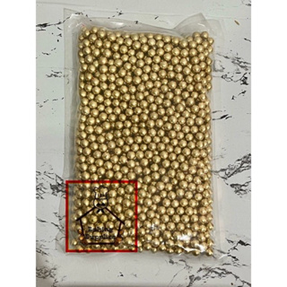 6mm Matt White Edible Pearls Non Pareils Dragees Sugar Balls Cake Decor 25g