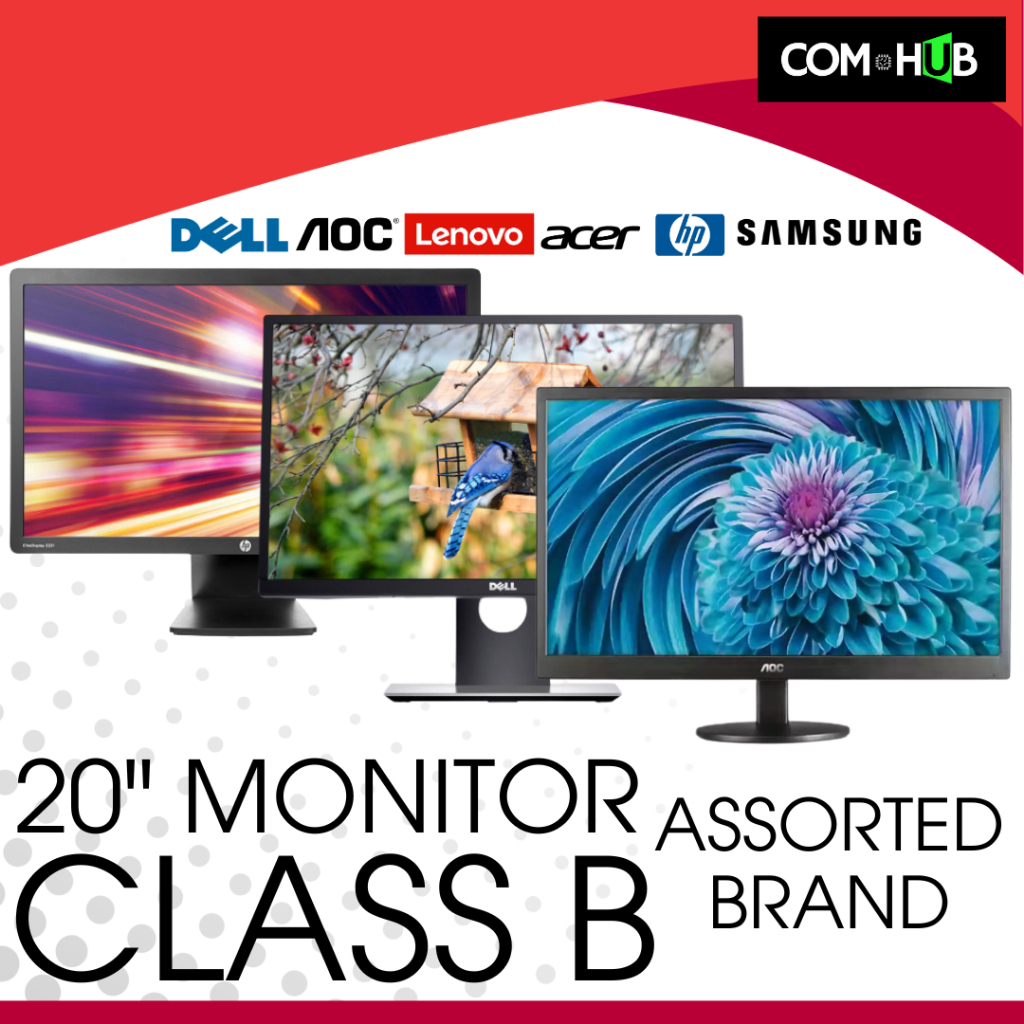 Com Hub PC | CH-20B 20" Inch Square/Wide CLASS B Monitor Original ...