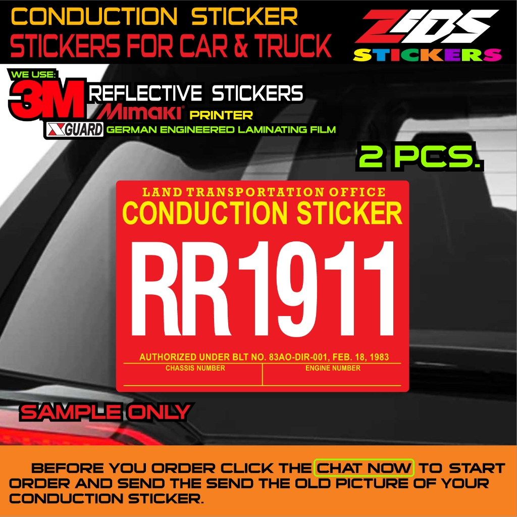 conduction sticker 3m reflective laminated sticker for cars, truck, bus