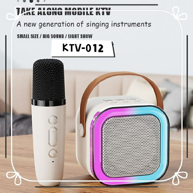 Centrix K12 Mini Portable Karaoke Bluetooth Speaker With One Microphone ...