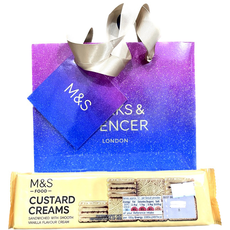 Marks & Spencer Custard Creams 150G (Paperbag Included) Shopee