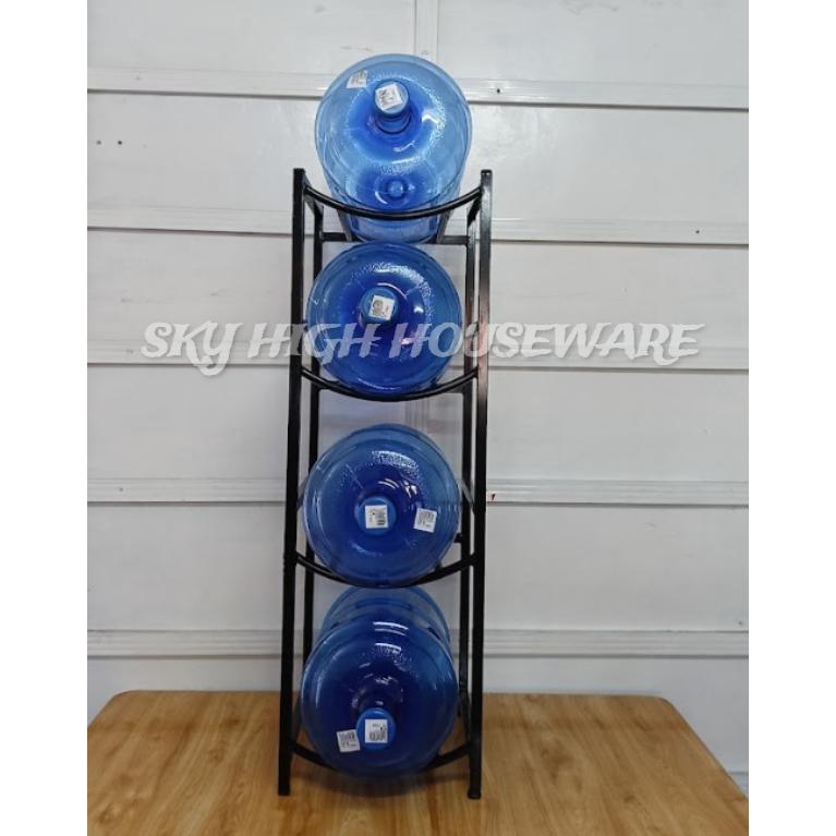 Space Saving Water Gallon Racks / 4 Layer Kitchen Stand Water Dispenser ...