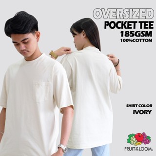 fruit of the loom pocket tees xl