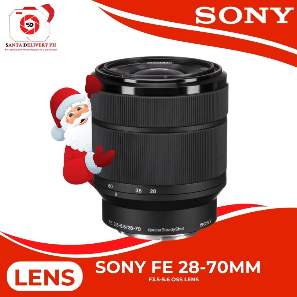 Sony FE 2870mm f/3.55.6 OSS Lens Shopee Philippines