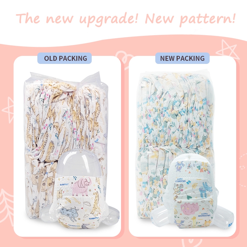 Japan Imported 50pcs baby diaper B Clothlike tape Disposable baby