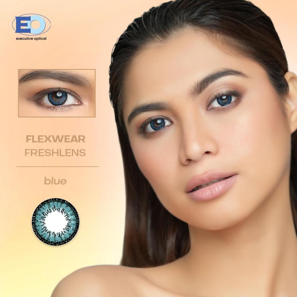 EO Flexwear Freshlens Colored Graded Contact Lens Blue (Good for 3 Months) Shopee Philippines