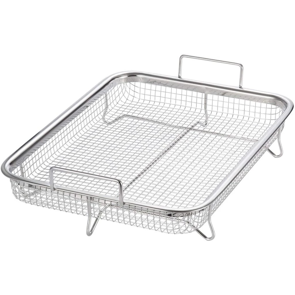 Handle Collapsible Deep Frying Basket Square Strainer Mesh Fryer Tools Shopee Philippines