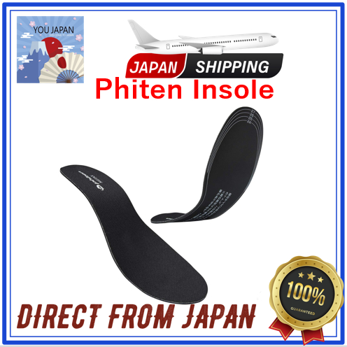 Phiten Metax Insole Flat Type - Reduces The Strain On Feet While ...