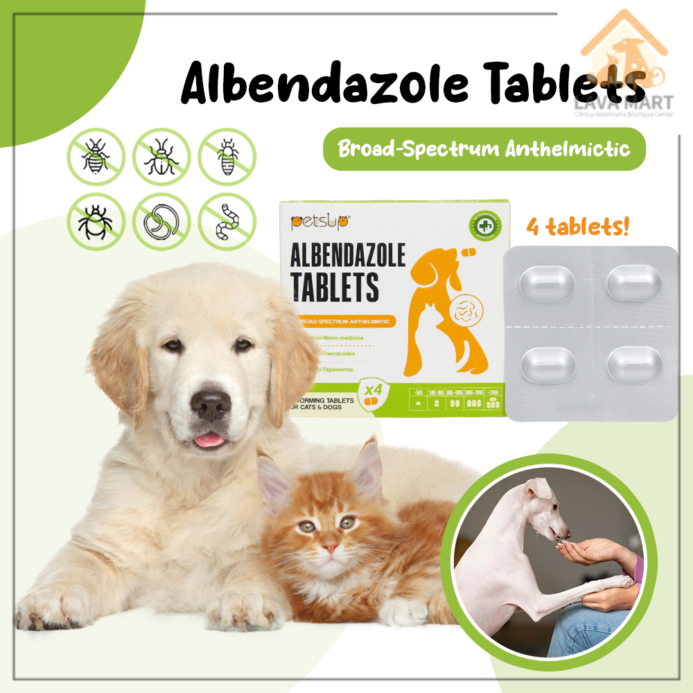 4pc Tasty Tablet for Dog Tick And Flea Chewable Tablet Anti Ticks Puppy