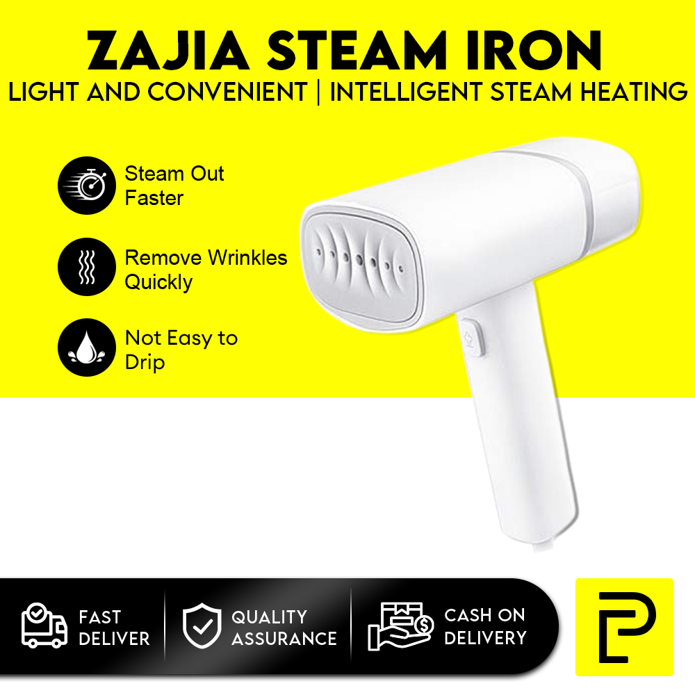 Xiaomi Zajia Steamer Iron Handheld Garment Steam Iron GT306LW Shopee