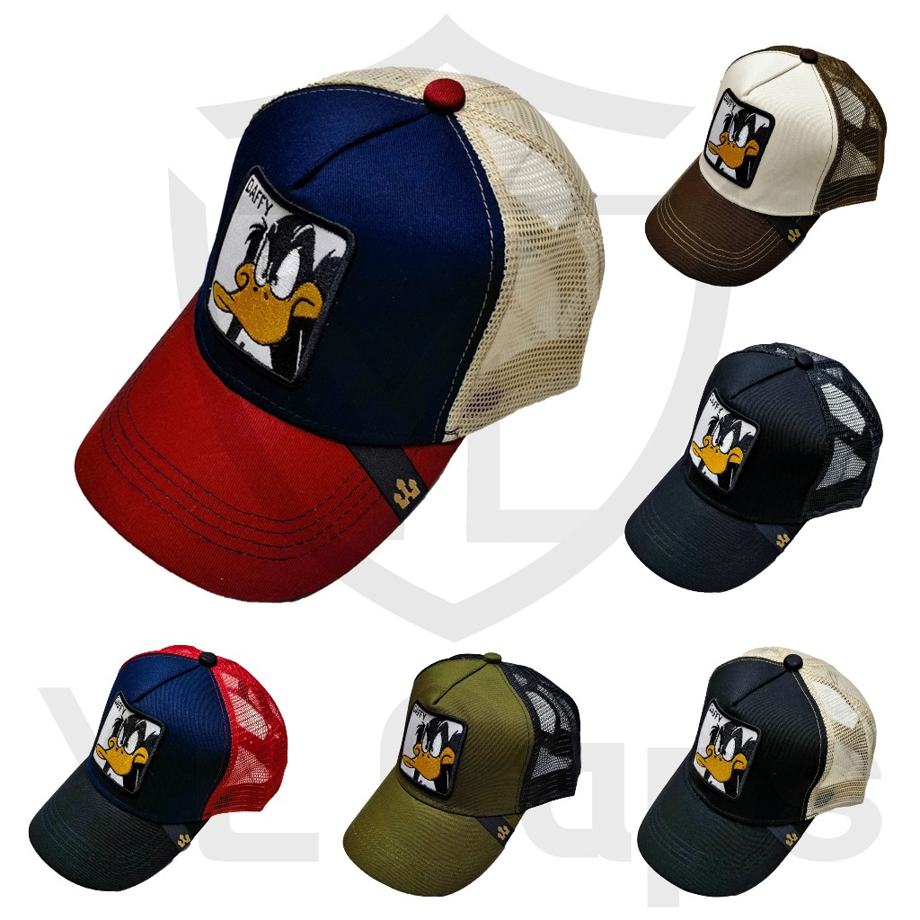 YL Caps Looney Tunes Daffy Duck Bugs Bunny Net Caps Baseball Caps for